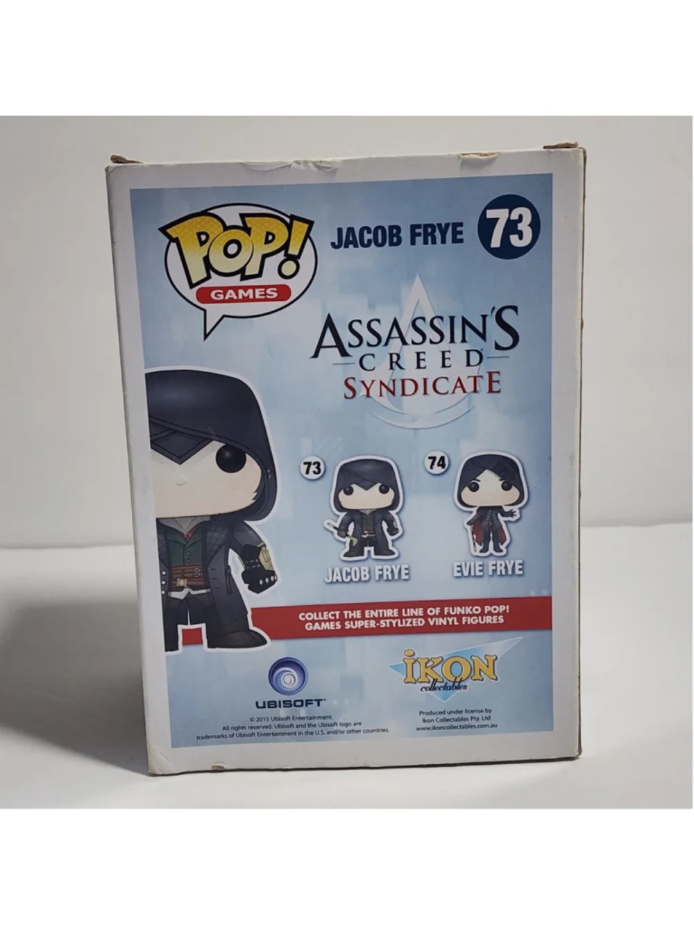 Funko Pop Games: Assassin's Creed Syndicate - Jacob Frye #73 Vaulted Vinyl Fig